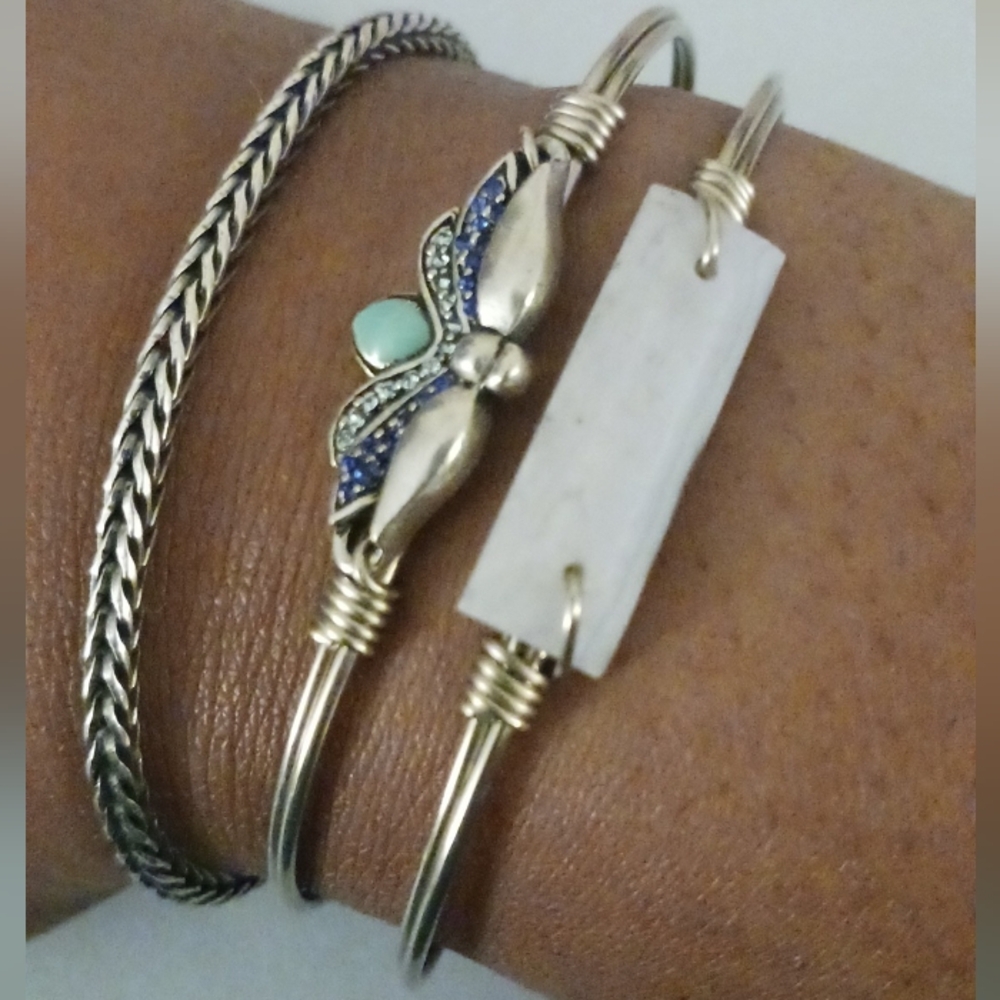 Luca and Danni Bangle Bracelet Set